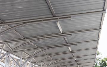 installing Bwlch Y Cwm metal roofing